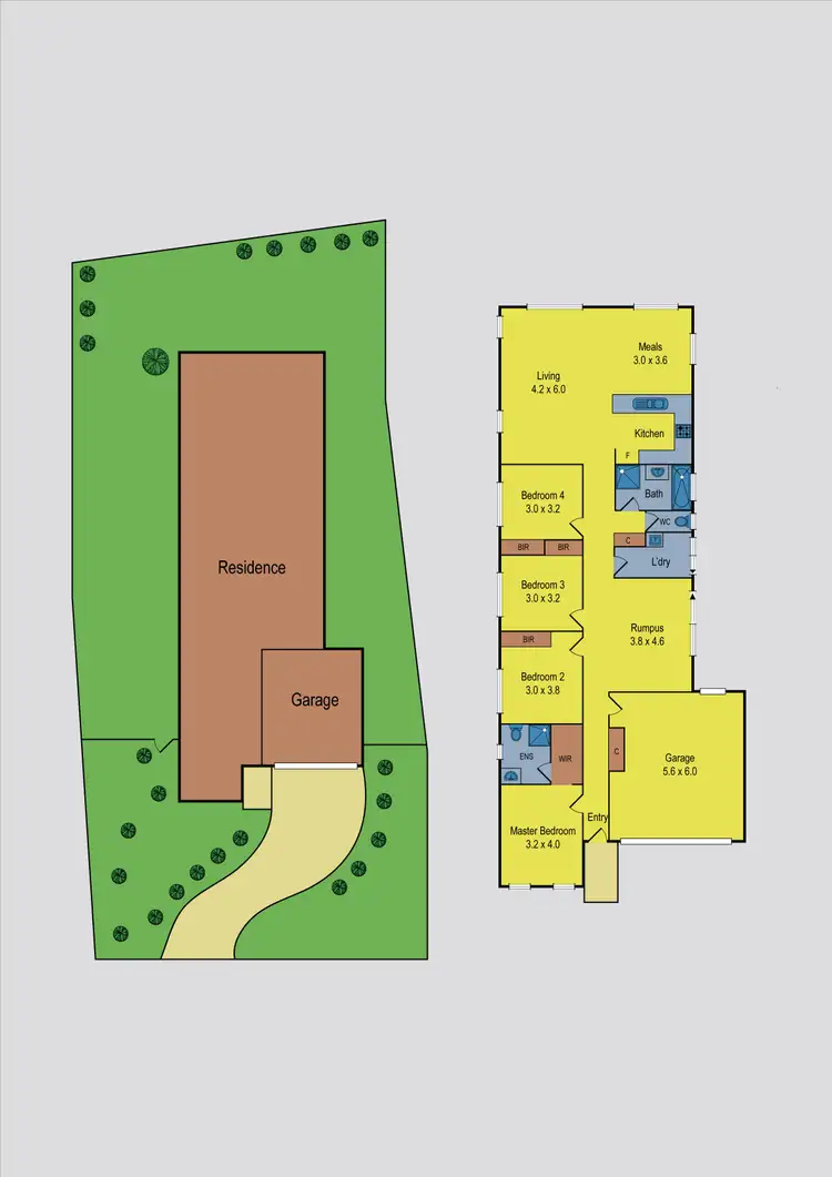 Floorplan of Homely house listing, 149 Phillip Drive, Sunbury VIC 3429