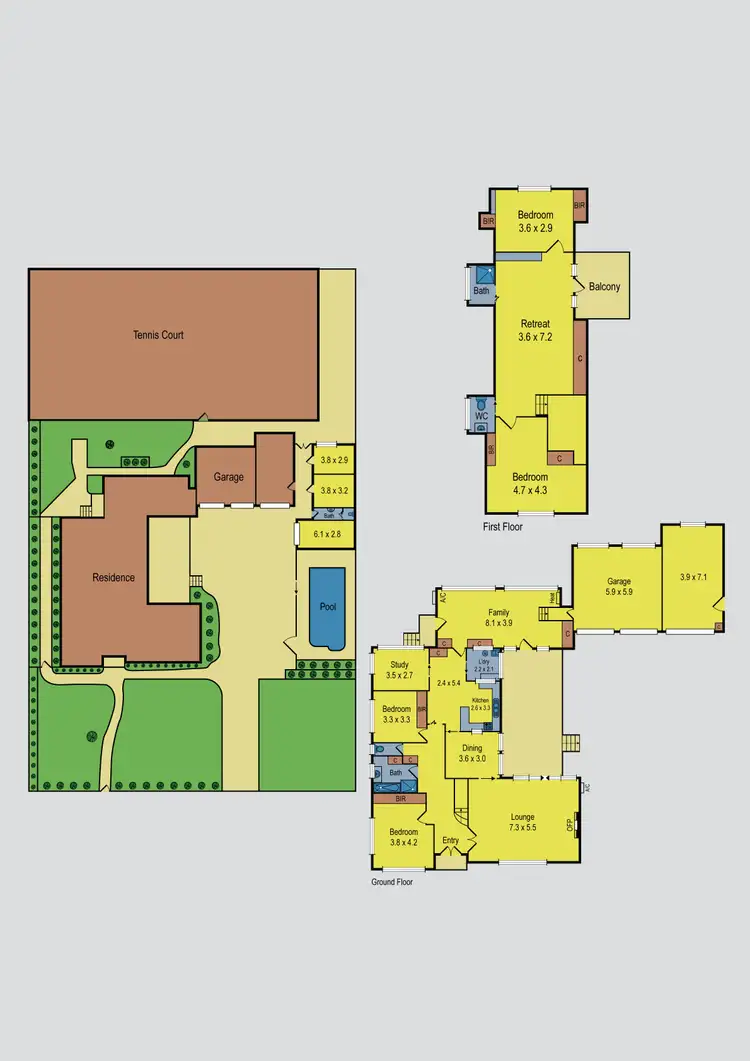 Floorplan of Homely house listing, 35 Wills Street, Westmeadows VIC 3049