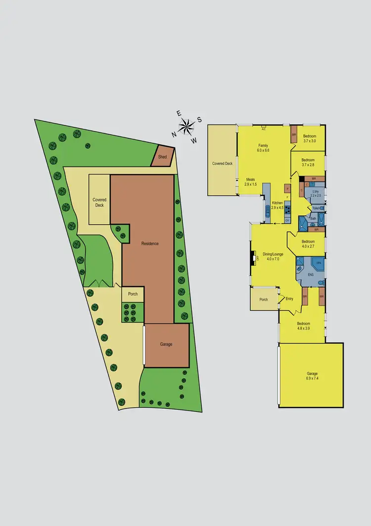 Floorplan of Homely house listing, 9 Stockwell Crescent, Keilor Downs VIC 3038