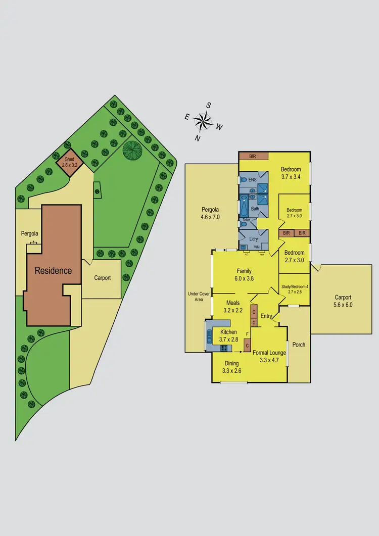 Floorplan of Homely house listing, 10 Wexford Court, Keilor Downs VIC 3038
