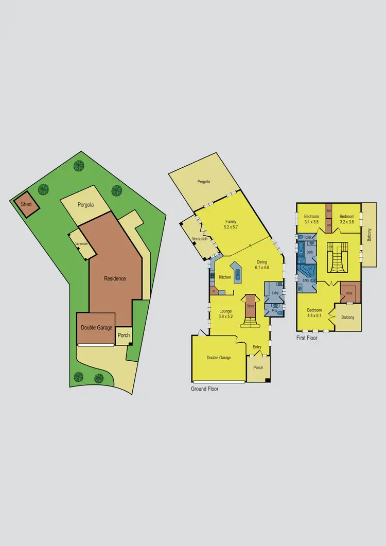 Floorplan of Homely house listing, 6 Lynn Street, Coburg VIC 3058