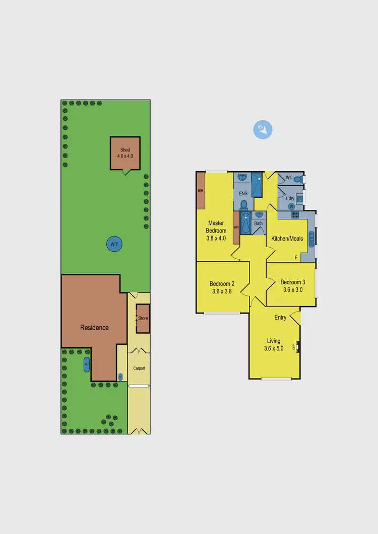 Floorplan of Homely house listing, 10 Wingate Avenue, Ascot Vale VIC 3032