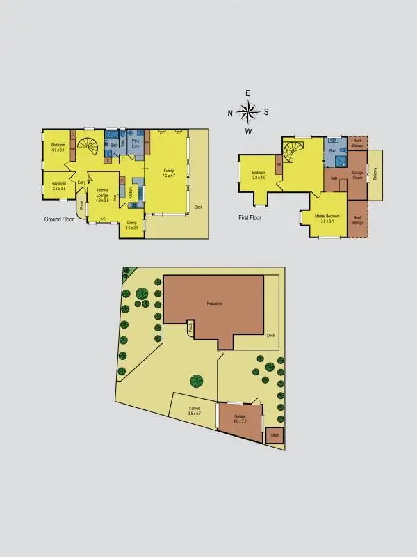 Floorplan of Homely house listing, 11 Hazelwood Court, Kings Park VIC 3021
