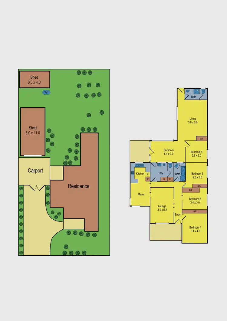 Floorplan of Homely house listing, 68 Becket Street, Glenroy VIC 3046