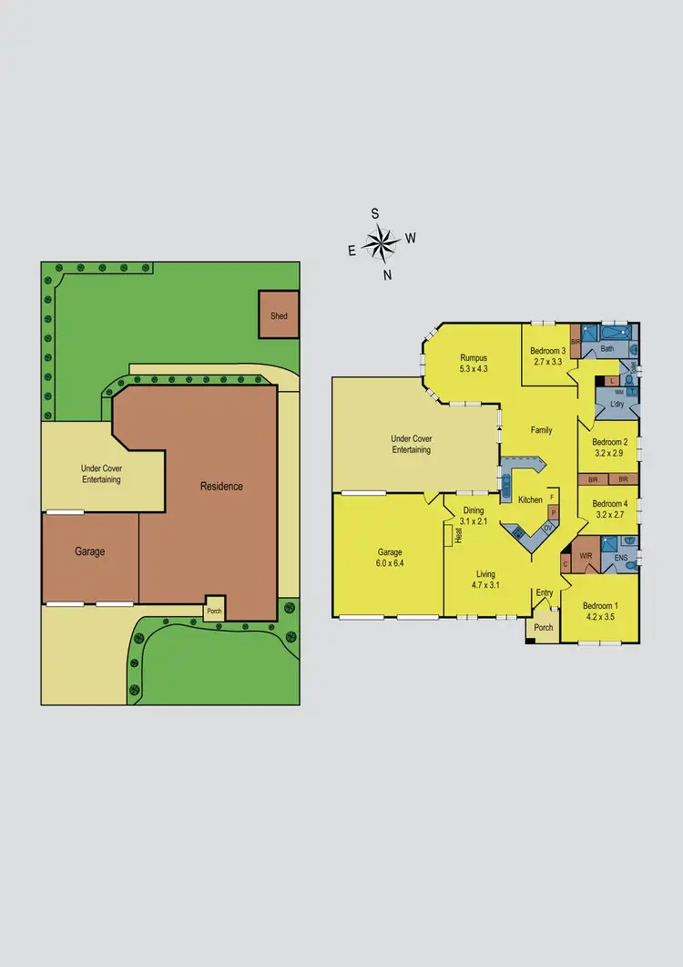 Floorplan of Homely house listing, 13 Yardley Street, Sunbury VIC 3429
