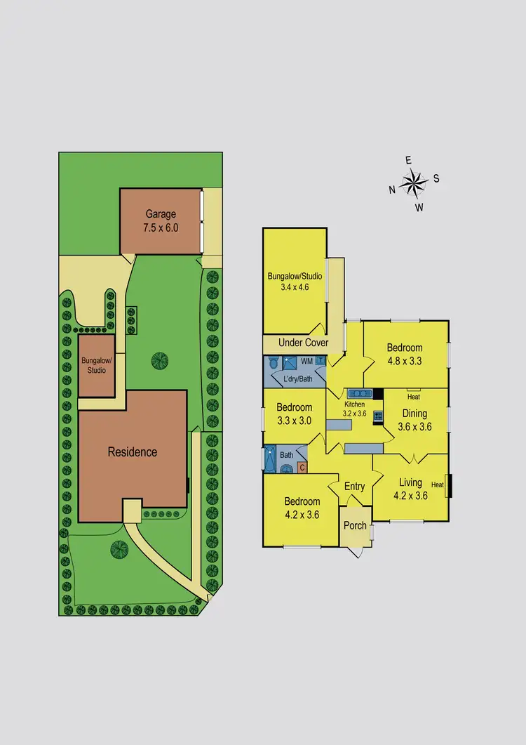 Floorplan of Homely house listing, 80 Rosamond Road, Maribyrnong VIC 3032