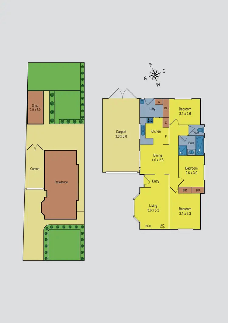 Floorplan of Homely house listing, 6 Danthonia Street, Delahey VIC 3037