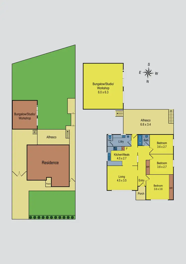 Floorplan of Homely house listing, 16 Highridge Crescent, Airport West VIC 3042