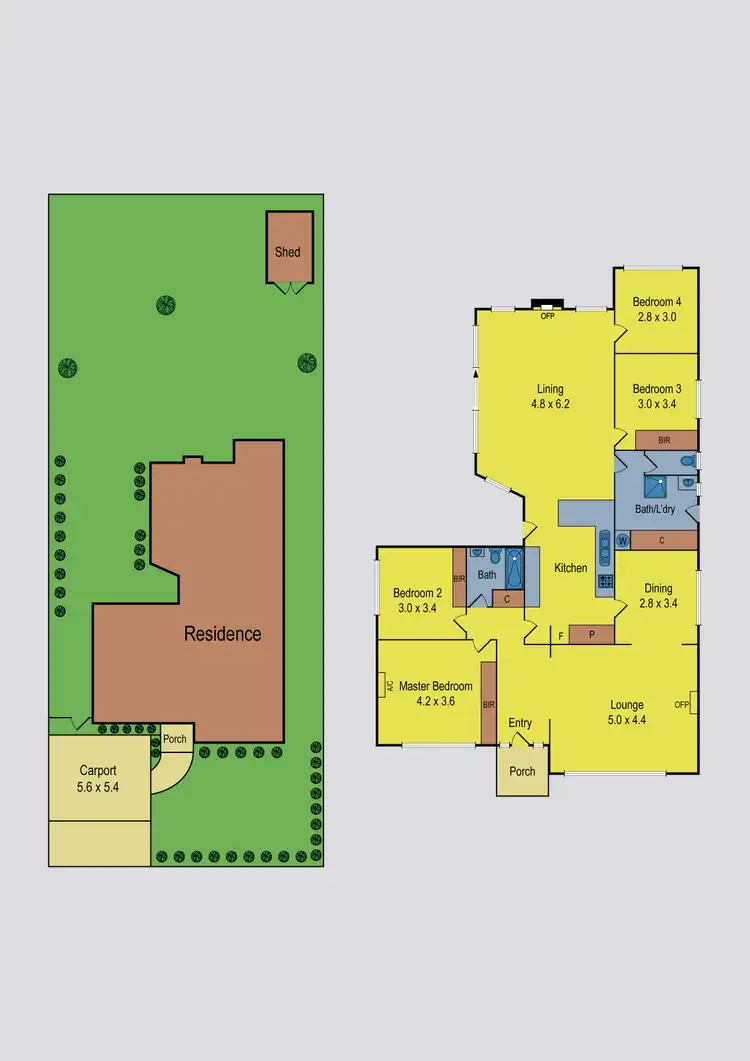 Floorplan of Homely house listing, 27 First Avenue, Strathmore VIC 3041