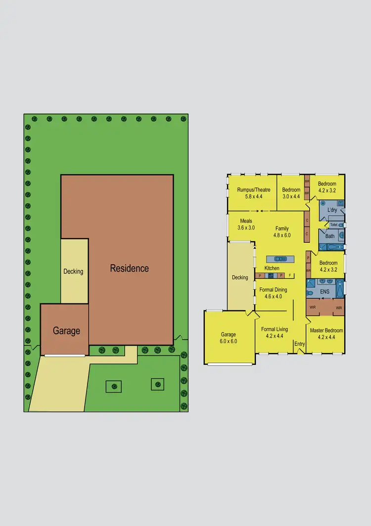 Floorplan of Homely house listing, 3 Liverpool Drive, Taylors Hill VIC 3037