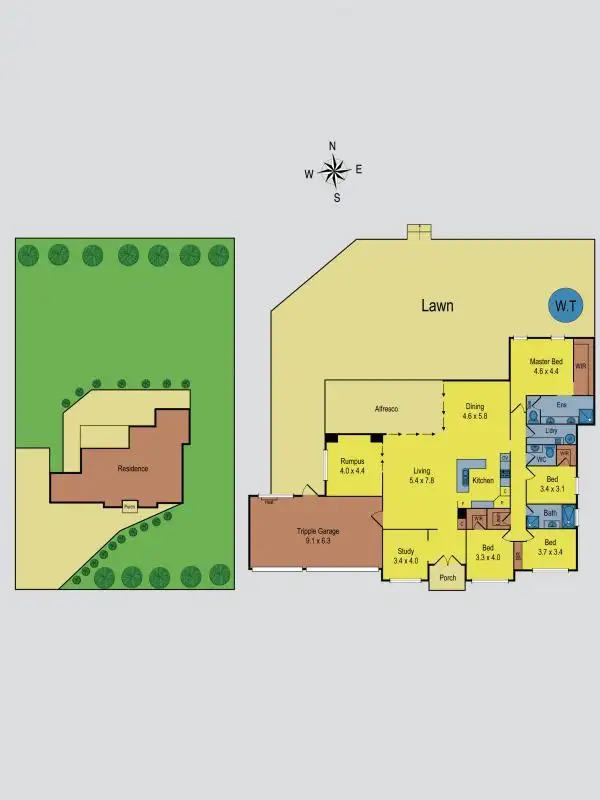Floorplan of Homely house listing, 7 Charters Avenue, Gisborne VIC 3437