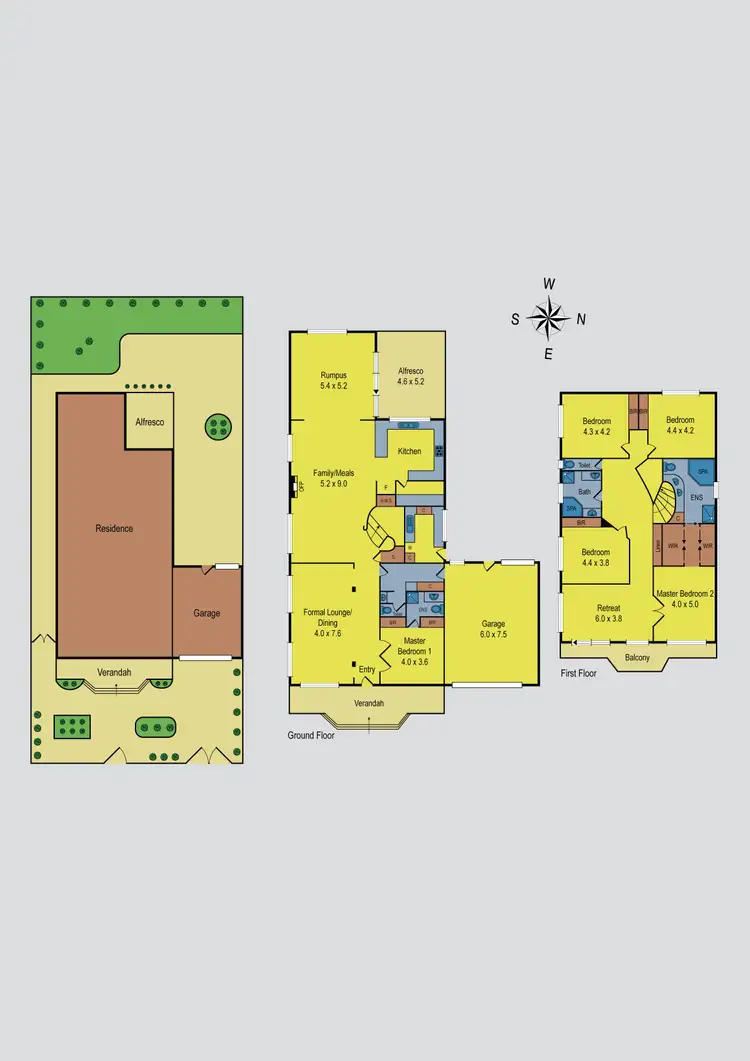 Floorplan of Homely house listing, 49 Watervale Boulevard, Taylors Hill VIC 3037