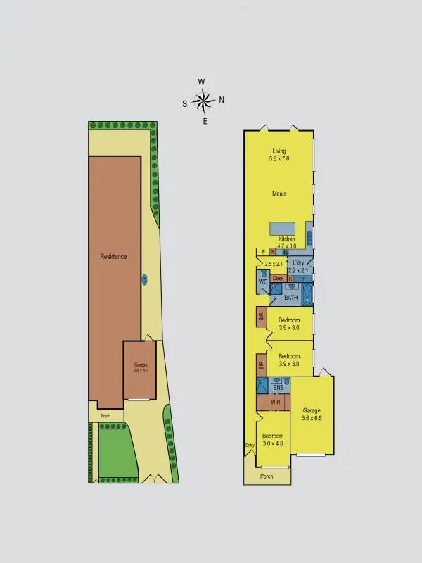 Floorplan of Homely townhouse listing, 35A Rachelle Road, Keilor East VIC 3033