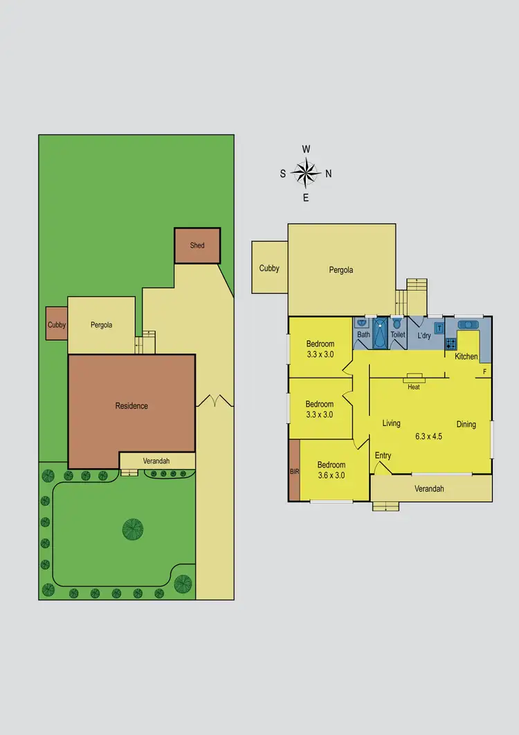 Floorplan of Homely house listing, 3 Syndal Street, Fawkner VIC 3060