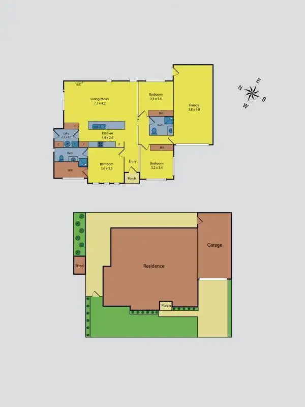Floorplan of Homely house listing, 18 Keeper Street, Sunbury VIC 3429