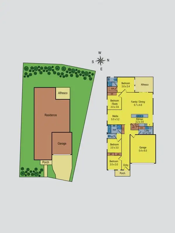 Floorplan of Homely house listing, 9 Spearys Road, Diggers Rest VIC 3427