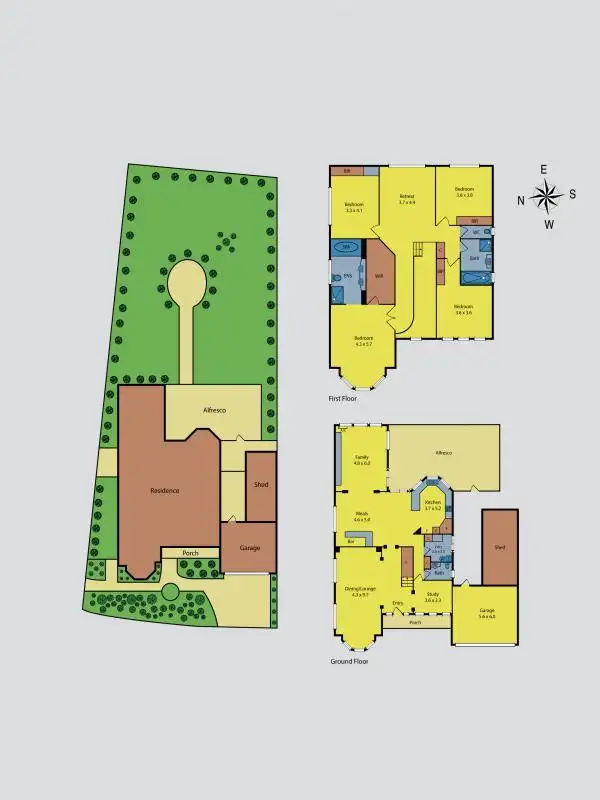 Floorplan of Homely house listing, 72 Ardlie Street, Attwood VIC 3049