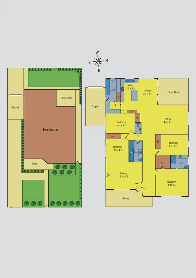 Floorplan of Homely house listing, 17 Lobb Street, Coburg VIC 3058