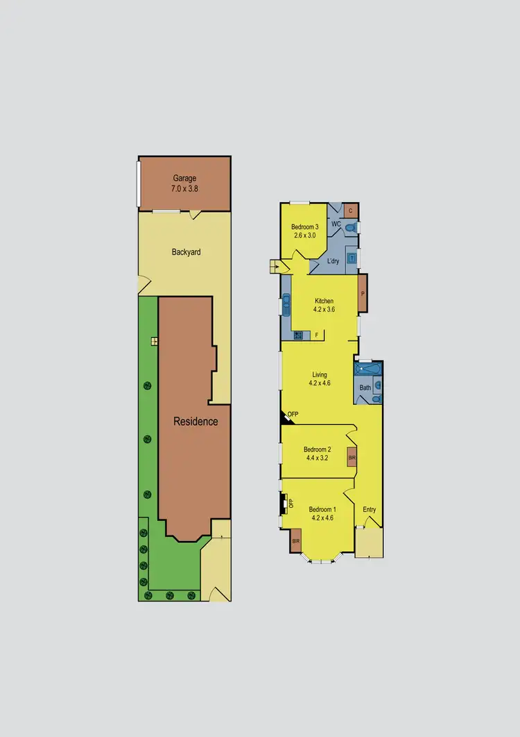 Floorplan of Homely house listing, 242 Ascot Vale Road, Ascot Vale VIC 3032