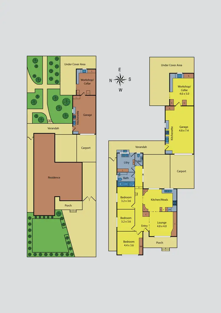 Floorplan of Homely house listing, 26 Ledger Avenue, Fawkner VIC 3060