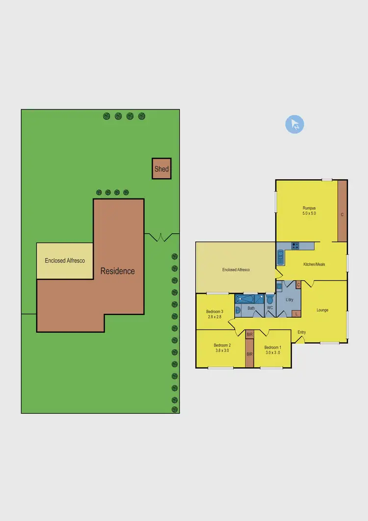 Floorplan of Homely house listing, 20 Dongola Road, Keilor Downs VIC 3038