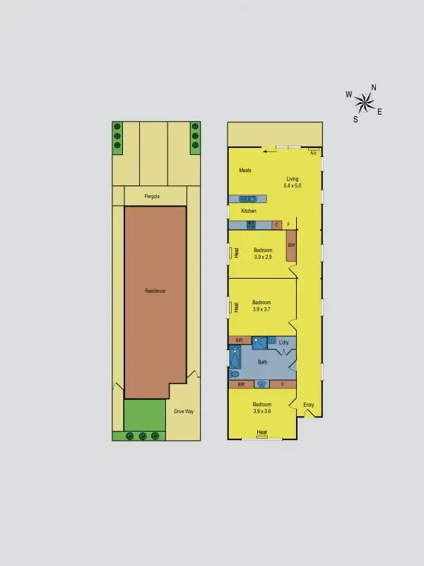 Floorplan of Homely house listing, 62 Mirams Street, Ascot Vale VIC 3032