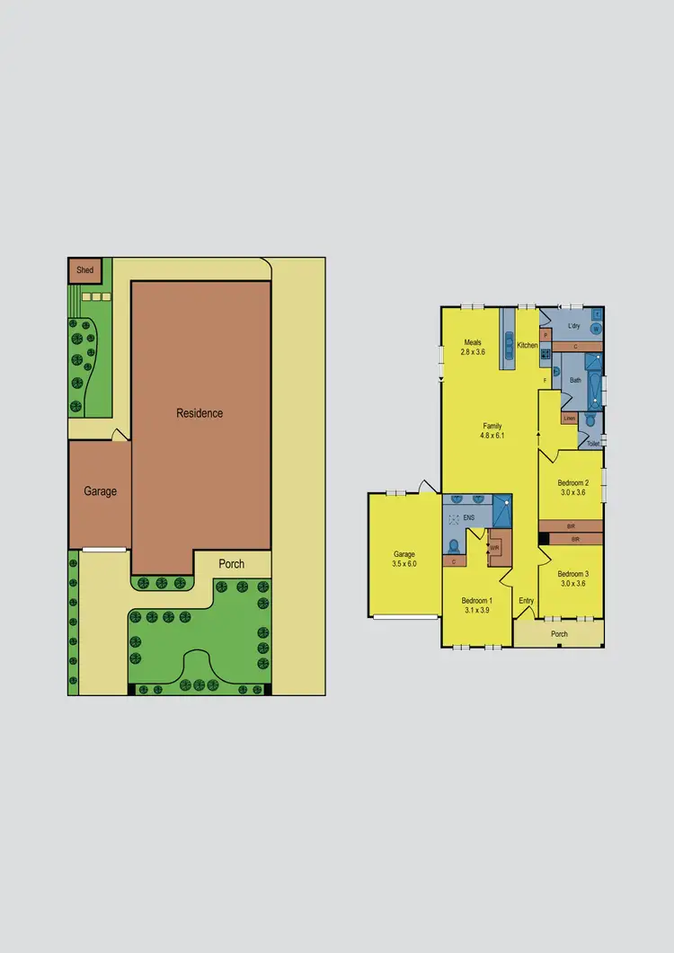 Floorplan of Homely house listing, 33 Green Street, Airport West VIC 3042