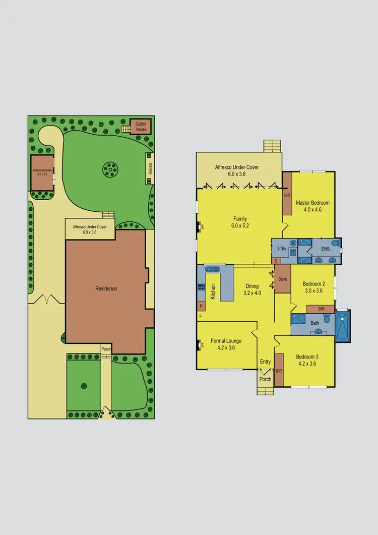 Floorplan of Homely house listing, 35 Greville Street, Essendon North VIC 3041