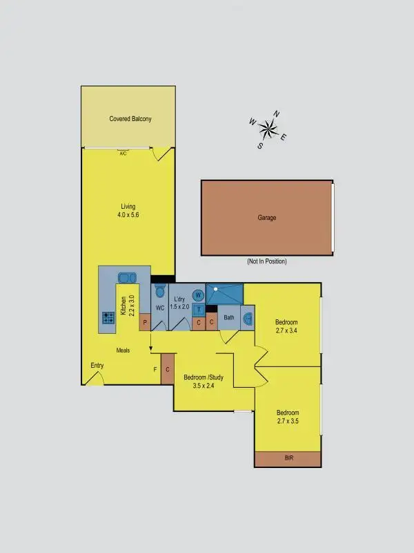 Floorplan of Homely unit listing, 13/9 The Strand, Moonee Ponds VIC 3039