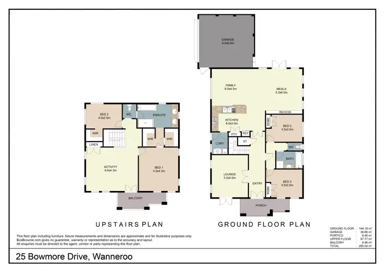Floorplan of Homely house listing, 25 Bowmore Drive, Wanneroo WA 6065