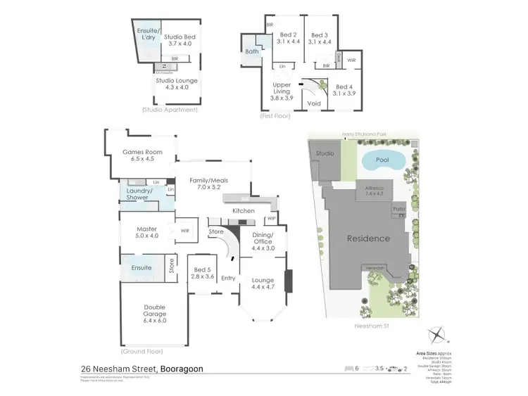 Floorplan of Homely house listing, 26 Neesham Street, Booragoon WA 6154