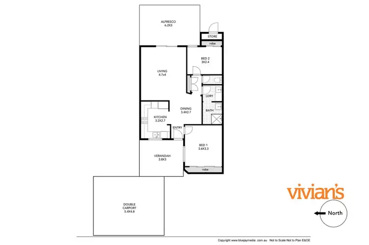 Floorplan of Homely villa listing, 21/9 Boundary Road, Mosman Park WA 6012