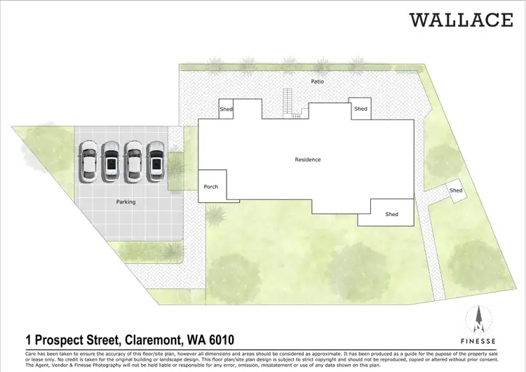 Floorplan of Homely house listing, 1 Prospect Street, Claremont WA 6010