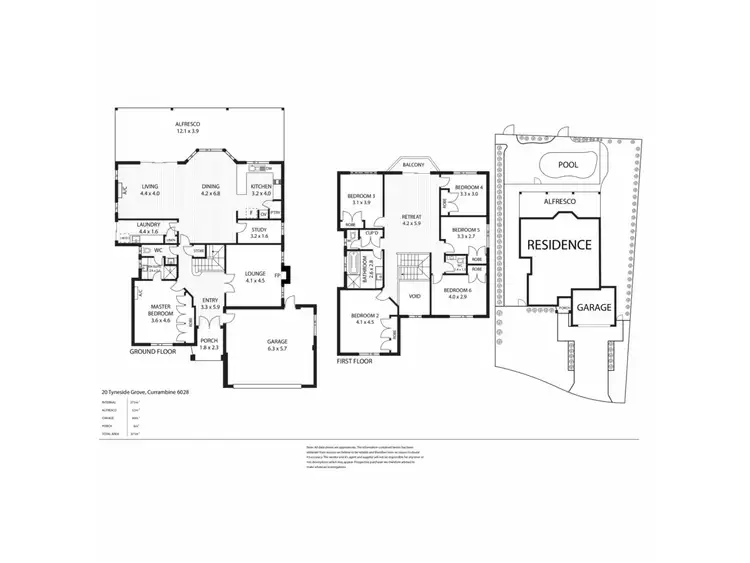 Floorplan of Homely house listing, 20 Tyneside Grove, Currambine WA 6028