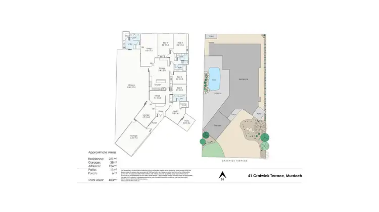 Floorplan of Homely house listing, 41 Gratwick Terrace, Murdoch WA 6150
