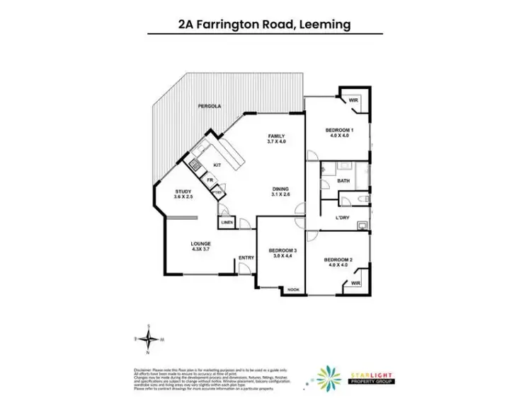Floorplan of Homely house listing, 2A Farrington Road, Leeming WA 6149
