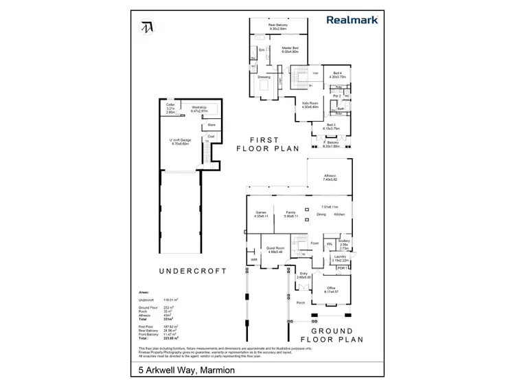 Floorplan of Homely house listing, 5 Arkwell Way, Marmion WA 6020