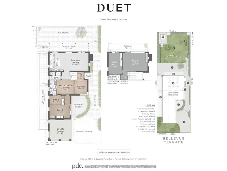 Floorplan of Homely house listing, 27 Bellevue Terrace, Swanbourne WA 6010