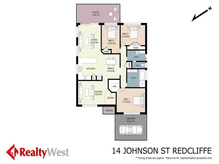 Floorplan of Homely house listing, 14 Johnson Street, Redcliffe WA 6104