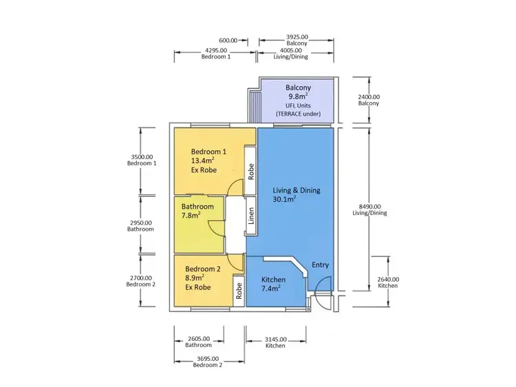 Floorplan of Homely villa listing, 33/39 Elizabeth Street, Cloverdale WA 6105