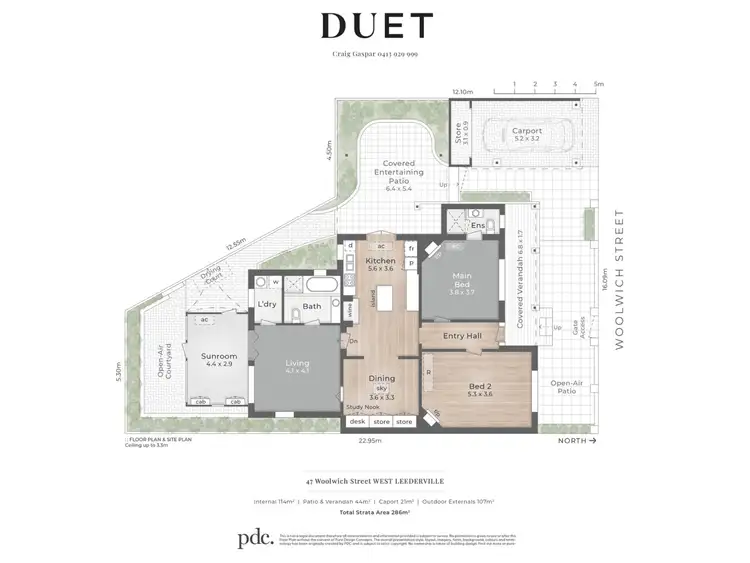 Floorplan of Homely house listing, 47 Woolwich Street, West Leederville WA 6007