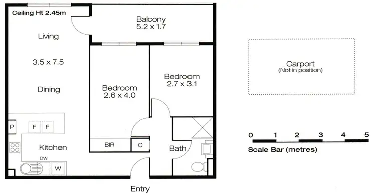 Floorplan of Homely apartment listing, 48/31 Wellington Street, Mosman Park WA 6012