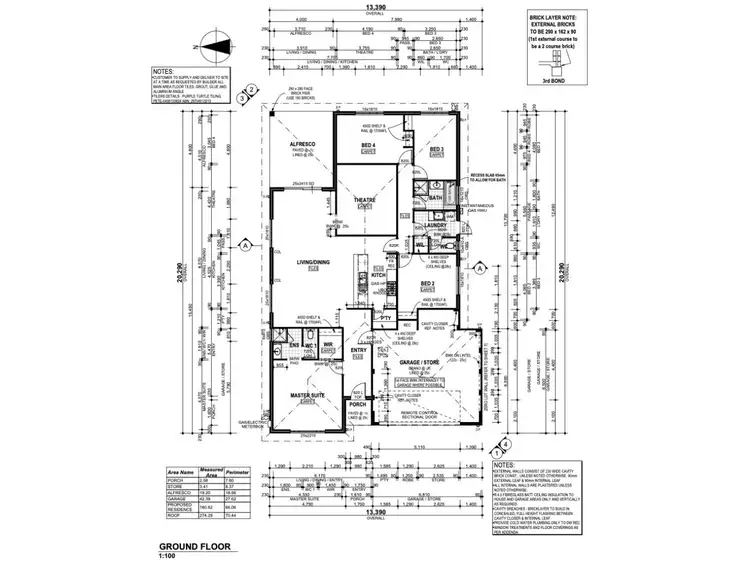 Floorplan of Homely house listing, 18 Jerrail Street, Yanchep WA 6035