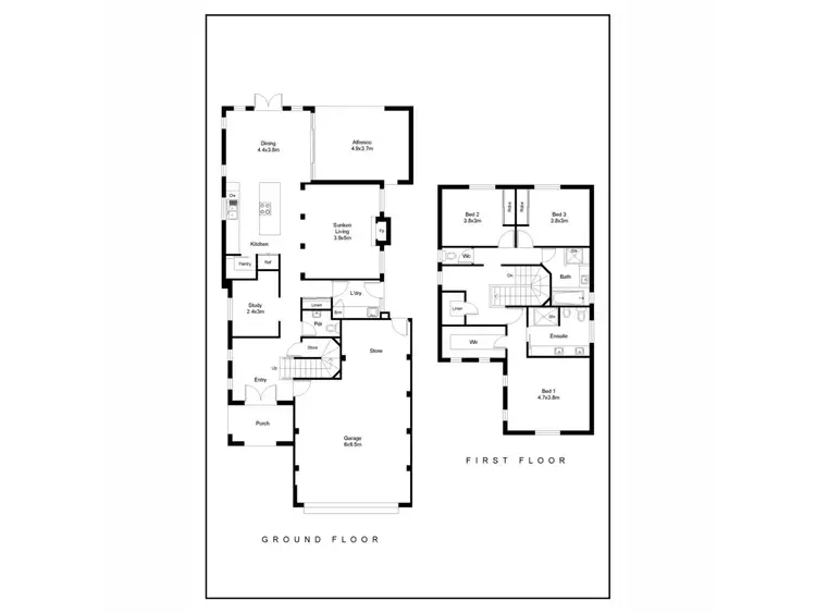 Floorplan of Homely house listing, 32 Karrinyup Road, Trigg WA 6029