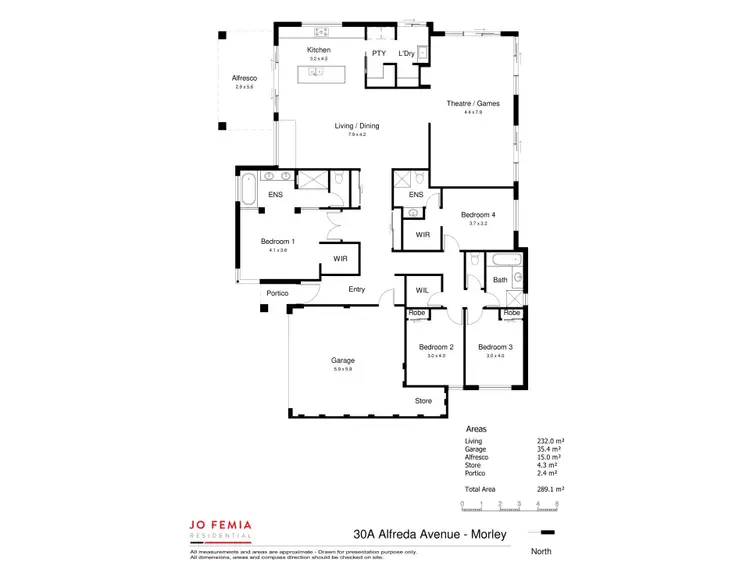 Floorplan of Homely house listing, 30A Alfreda Road, Morley WA 6062