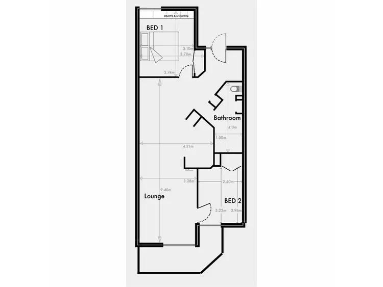 Floorplan of Homely apartment listing, 24/1 Weston Avenue, South Perth WA 6151