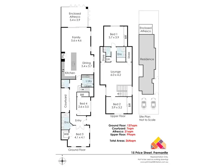Floorplan of Homely house listing, 15 Price Street, Fremantle WA 6160