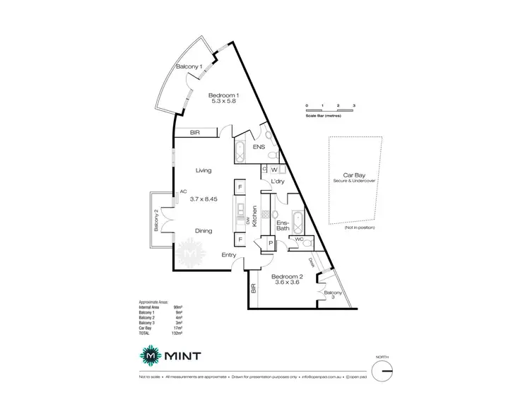 Floorplan of Homely apartment listing, 118a Marine Terrace, Fremantle WA 6160