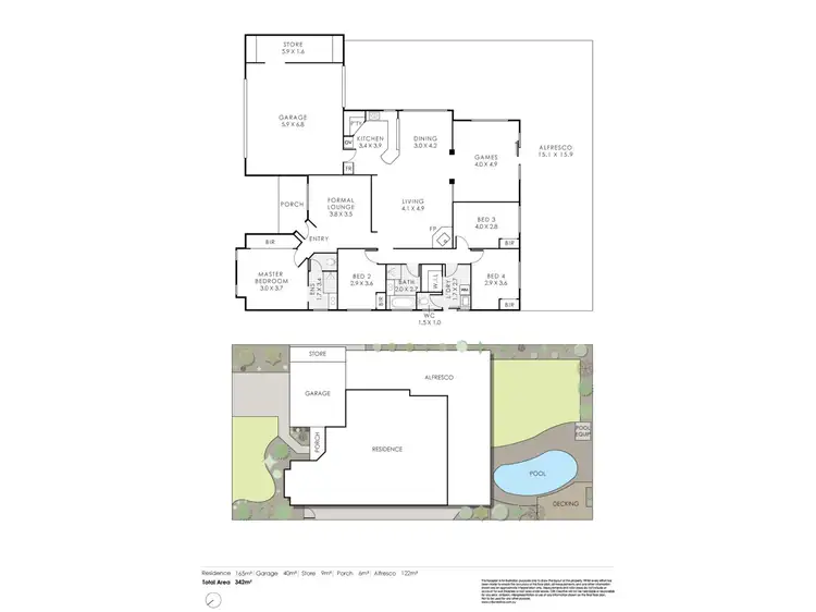Floorplan of Homely house listing, 7 Mcguiness Turn, Wattle Grove WA 6107