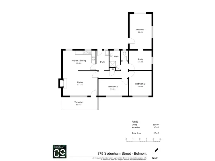 Floorplan of Homely house listing, 375 Sydenham Street, Belmont WA 6104